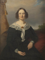 KS 284
<br/>
Portret van Cornelia Margaretha Hagedoorn
<br/>
<em>Scholten, Hendrik Jacobus (1824-1907)</em>